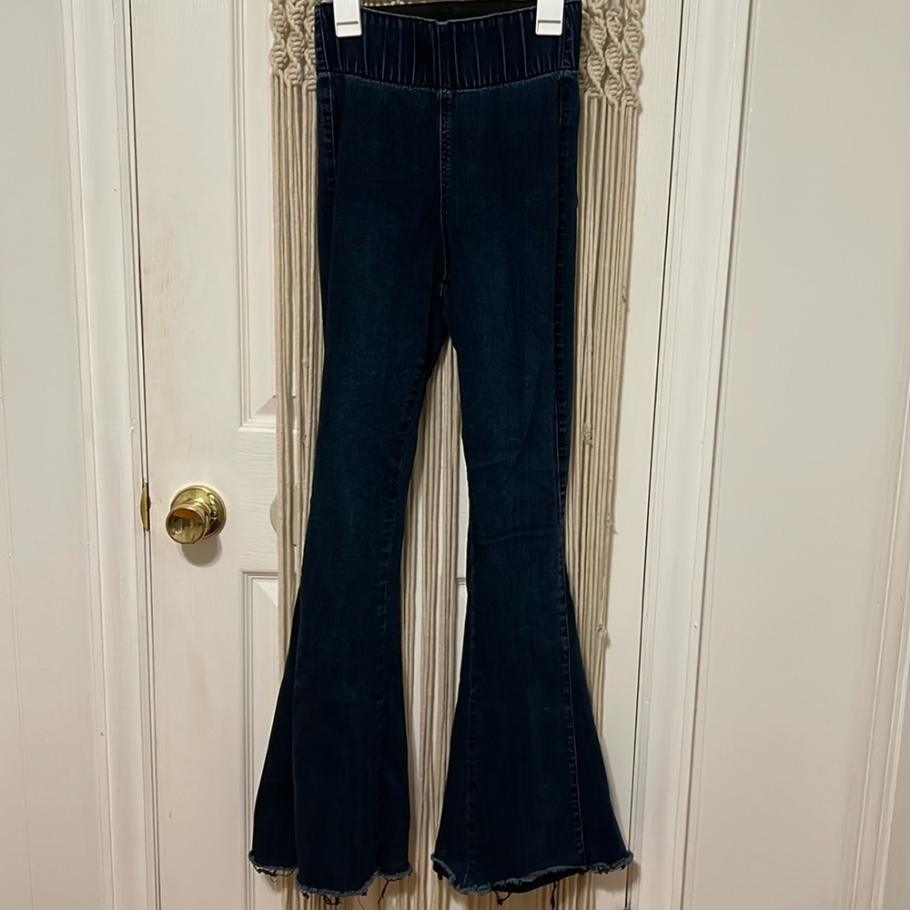 Three Bird Nest Ultra High-Rise Flare Jeans